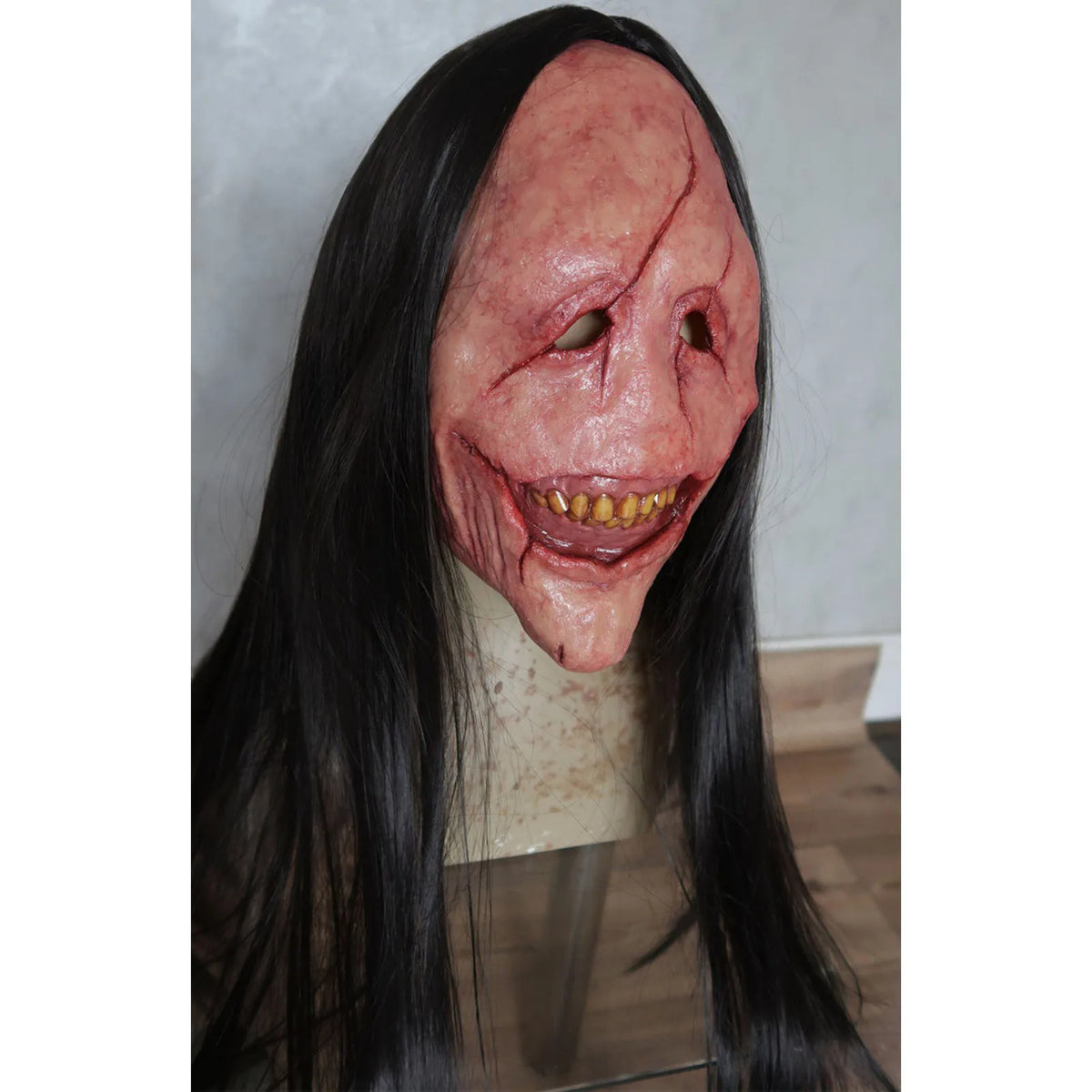 Masque Halloween horreur visage écorché terrifiant – vue 2