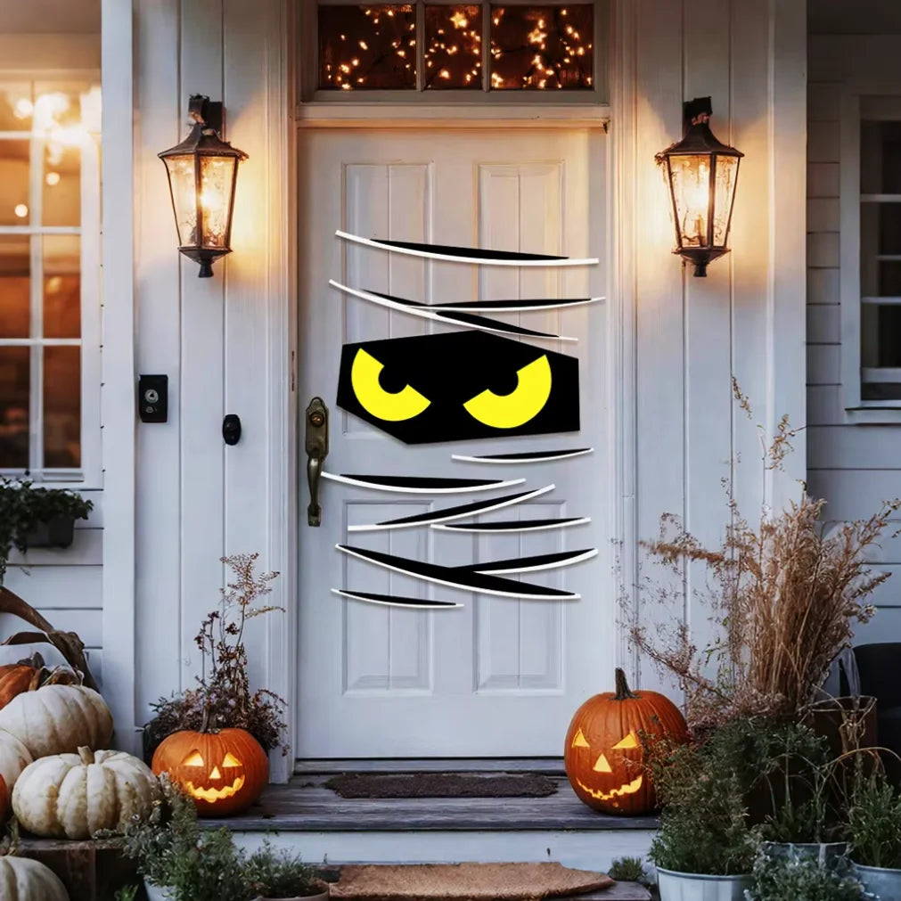 Décoration de porte Halloween – vue 3