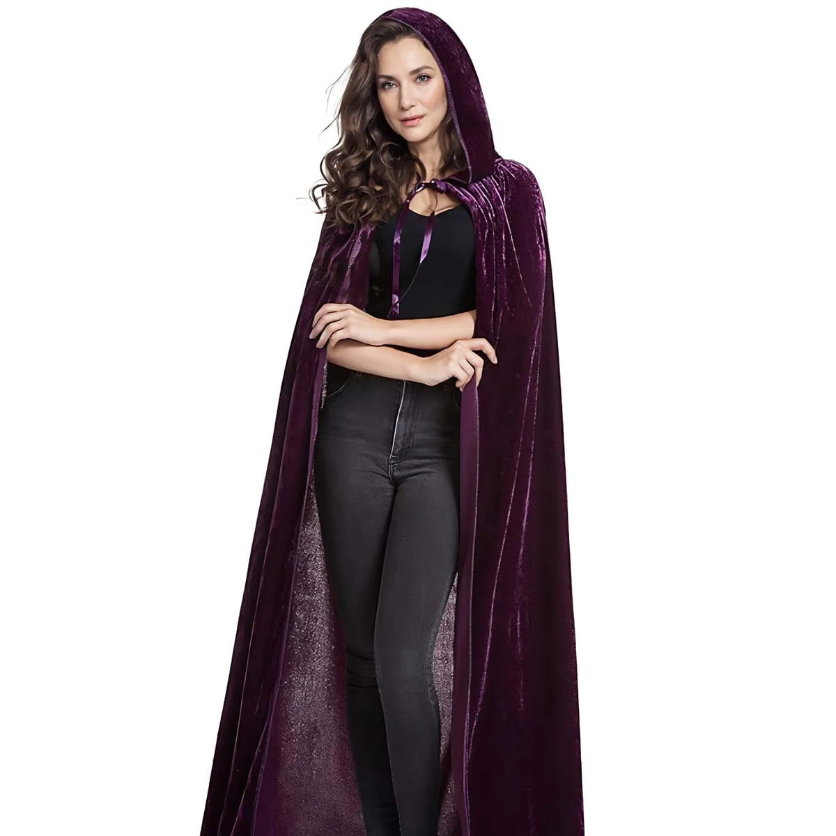 Cape mystique à capuche Halloween unisexe – vue 7