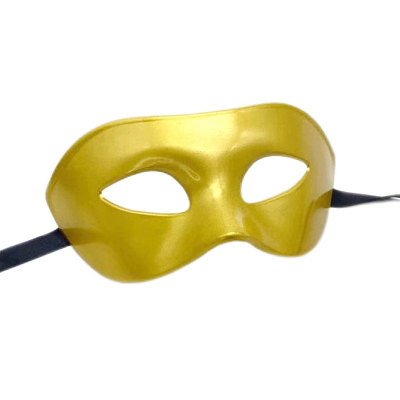 Masque vénitien noir, mascarade et Halloween – vue 4