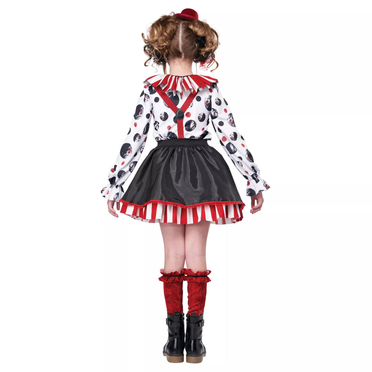 Déguisement clown effrayant enfant – vue 3