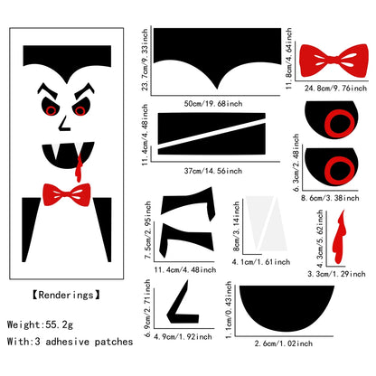 Décoration de porte Halloween – vue 8