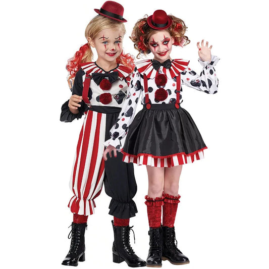 Déguisement clown effrayant enfant – vue 1