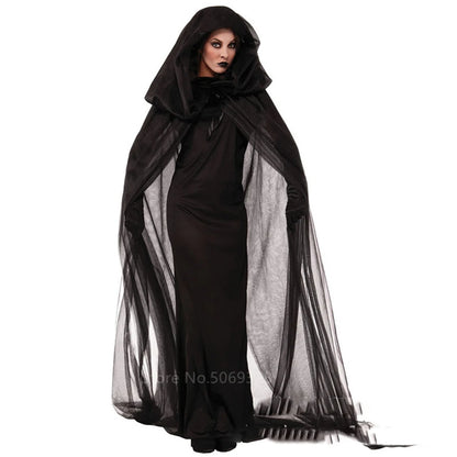 Déguisement sorcière gothique femme – vue détail