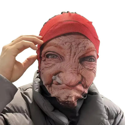 Masque cagoule réaliste Halloween – vue 2