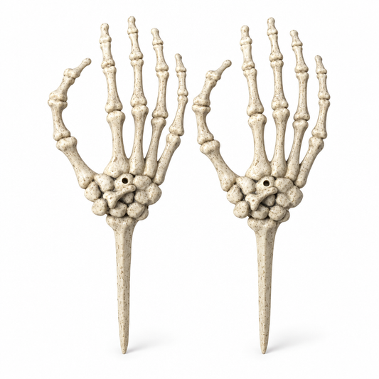 Mains Squelettes Halloween – Décoration Effrayante à Planter