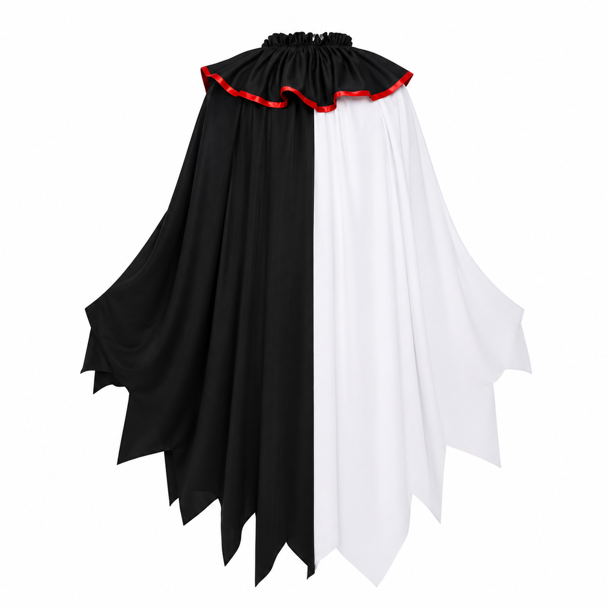 Costume clown fantôme noir et blanc – vue 2